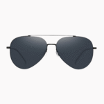 Classic aviator sunglasses with metal frames and shockproof nylon lenses, offering UV protection and anti-glare for driving, comparable to Ray-Ban.