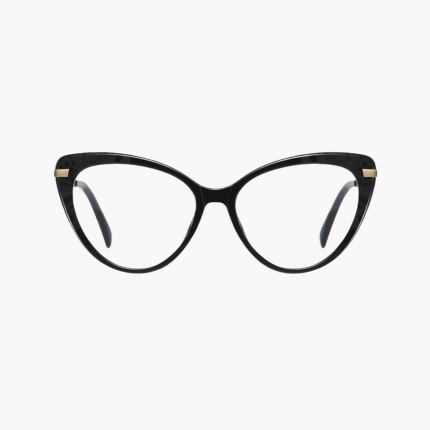 Ultra-lightweight TR90 frame with stylish cat-eye design. Supports prescription lenses. Fashion-forward yet minimalist elegance for contemporary eyewear enthusiasts.