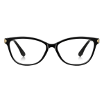 Women's square cat eye glasses frames black