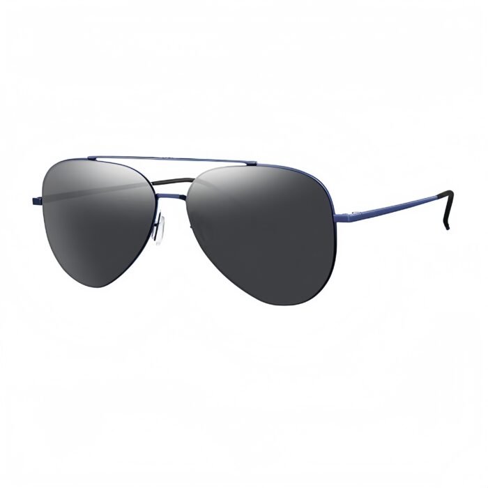 Unisex pilot sunglasses featuring durable metal frames and anti-glare nylon lenses, perfect for winter driving and outdoor activities.