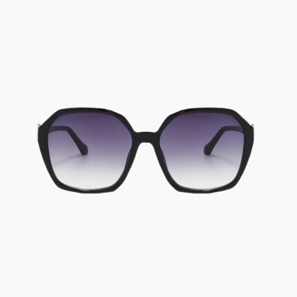 Women's retro elegant TR90 geometric sunglasses with full-frame UV protection and anti-glare technology for vintage style sunwear.
