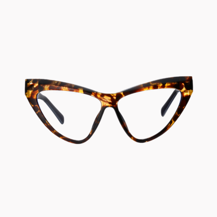 Personalized lightweight cat eye frame. We can provide customized prescription lenses. It is a fashionable display of prescription glasses for teenagers and adults