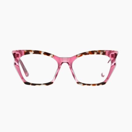 Blue light blocking prescription glasses in women's TR90 square frames featuring retro full-frame construction and optical lens protection.