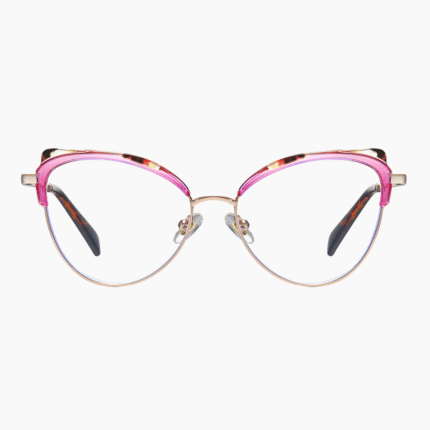 Cat eye glasses frame blue light blocking glasses