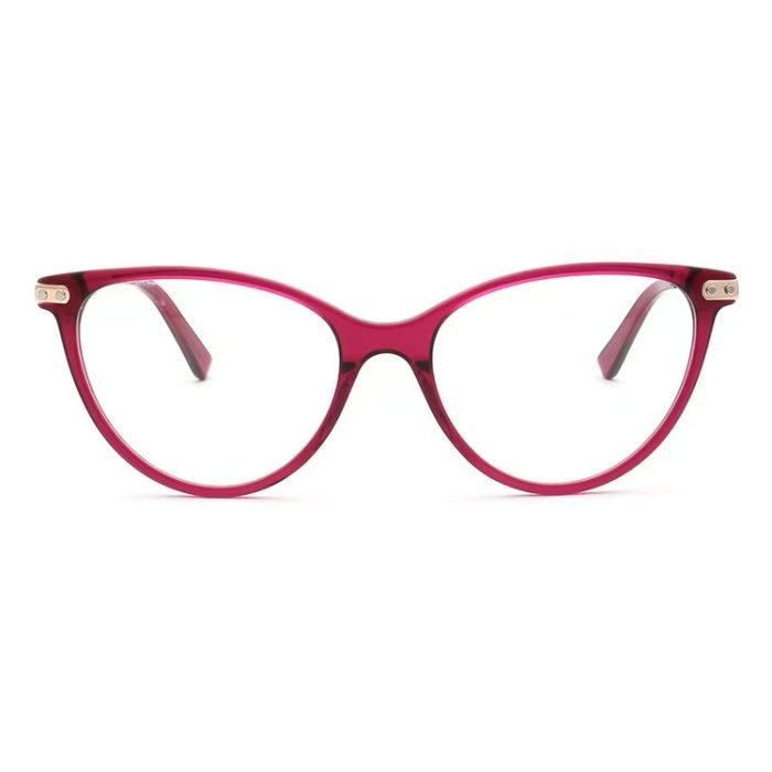Vintage Cat Eye Glasses from the 1950s - Authentic vintage replica frames with intricate pink details, creating an eternal Hollywood charm style.
