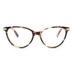 Cat eye glasses for round face shapes - expert styling guide showing how angled frames lift cheekbones and create feminine silhouette enhancement.