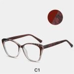 Super light cat-eye glasses frame tea frame, comfortable to wear all day, no pressure marks, not easy to slip off, suitable for various daily work or reading.
