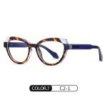 The tortoiseshell framed blue leg sunglasses with polarized vision prevent blue light. UV400 protection TR90 is suitable for all men and women with clear vision.
