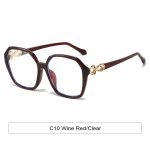 Women's must-have polygonal sunglasses for summer - polarized UV400 protection. Fresh seasonal style for outdoor dining and patio gatherings with friends.