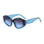Lightweight women's unique silhouette sunglasses- UV400 protection. Comfortable all-day wear for walking tours and casual adventures.