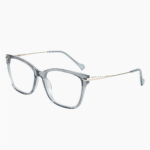 Square frame glasses with lightweight TR90 and metal legs. Prescription lenses available. Simple style for students and working adults. Everyday comfortable wear.