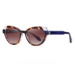 Women's TR90 cat-eye sunglasses featuring polarized lenses, anti-glare technology, and vintage style.