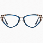 The most stylish leopard-print cat-eye frames for professional women’s prescription glasses