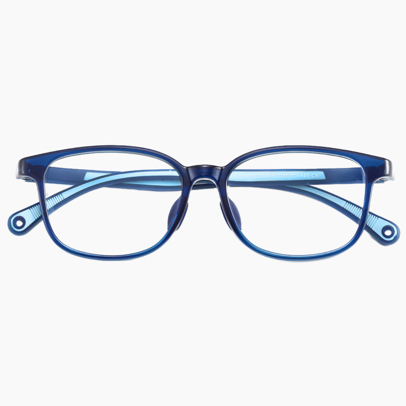Understand children's prescription glasses, the square frame is ultra-light, and experience the clear visual charm of online purchasing prescription glasses.