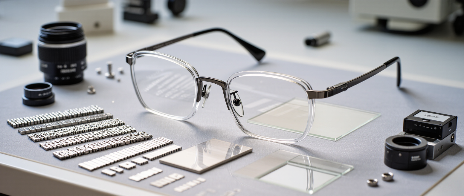 This is a blog picture of the material used to interpret glasses or any brand of prescription glasses frames or sunglasses frames or even parts of lenses.