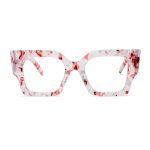 Square cat eye glasses frame for ladies