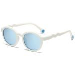 Hypoallergenic kids sunglasses - soft silicone nose pads and category 3 lenses. TPEE frame ensures all-day comfort for sensitive skin.