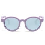 Silicone kids sunglasses with category 3 TAc lenses - soft TPEE frame and nose pads for beach play. UV400 protection with comfortable, flexible fit.
