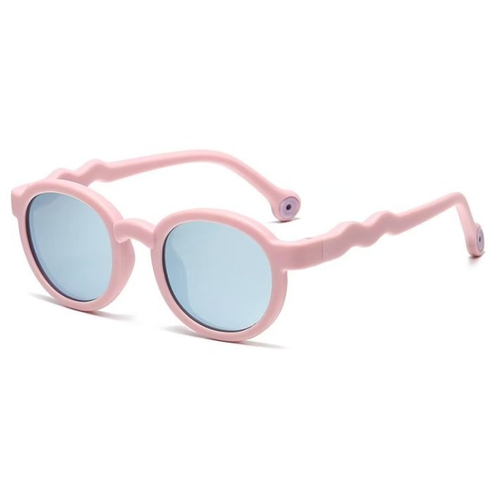 TPEE kids sunglasses with category 3 lenses - soft silicone frame perfect for playground and backyard fun. Hypoallergenic and comfortable for daily wear.