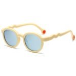 Toddler sunglasses with extra-soft silicone - category 3 lenses and flexible frame. TAc lens technology protects young eyes during outdoor play.