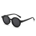 Children's travel sunglasses with polarized category 3 lenses - geometric TPEE frames reduce glare during road trips and family vacations.