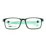Vibrant children's prescription glasses - durable TR90+silicone frames with soft nose pads withstand active play and recess activities safely.
