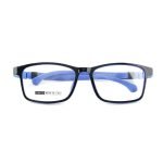Adjustable children's prescription glasses - colorful TR90+silicone frames feature extra-soft nose pads that adapt to growing facial features.