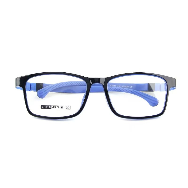 微信图片_20250810081512 Adjustable children's prescription glasses - colorful TR90+silicone frames feature extra-soft nose pads that adapt to growing facial features.