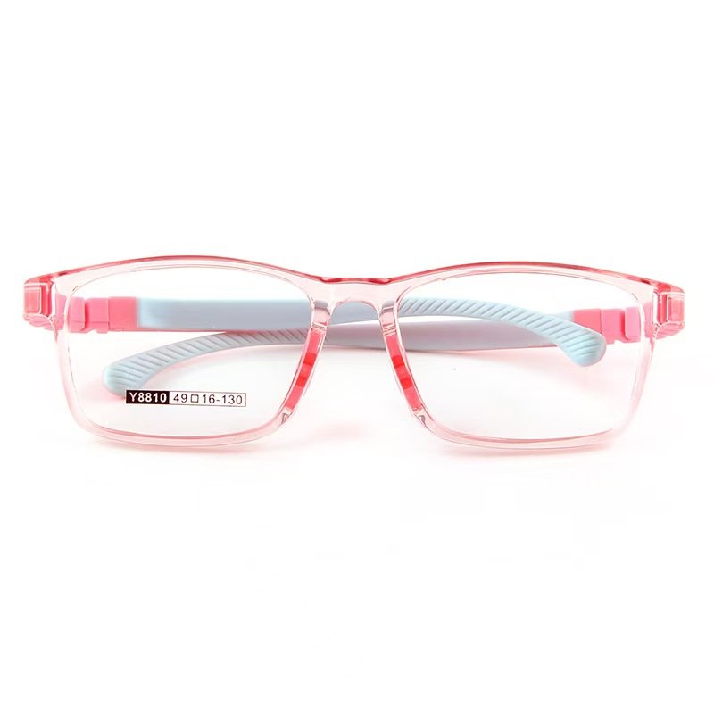 微信图片_20250810081530 Hypoallergenic kids glasses with ultra-soft nose pads - colorful TR90+silicone frames and custom prescription lenses for irritation-free wear.