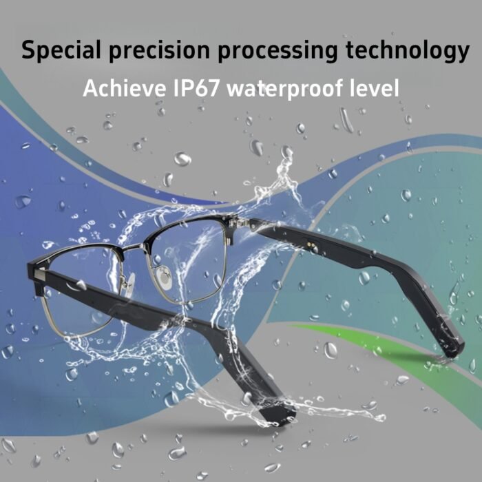 Artificial intelligence glasses support voice calls, designed as intelligent wearable devices for cyclists, travelers, and business people, and support prescription customization