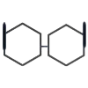 Glasses shaped polygonal frame