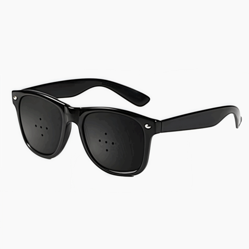 5-hole design glasses reduce eye strain and support vision correction. Unbreakable plastic frame, ultra-lightweight. For students and adults. Simple elegant style for home and classroom.