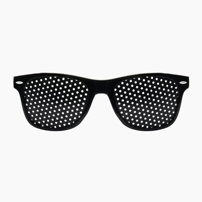 Vision correction, suitable for relieving eye fatigue pressure, pinhole glasses, easy eye training anytime and anywhere