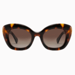 Luxury women's cat eye acetate sunglasses with polarized lenses, 100% UV protection, handcrafted Italian design for elegant sun protection