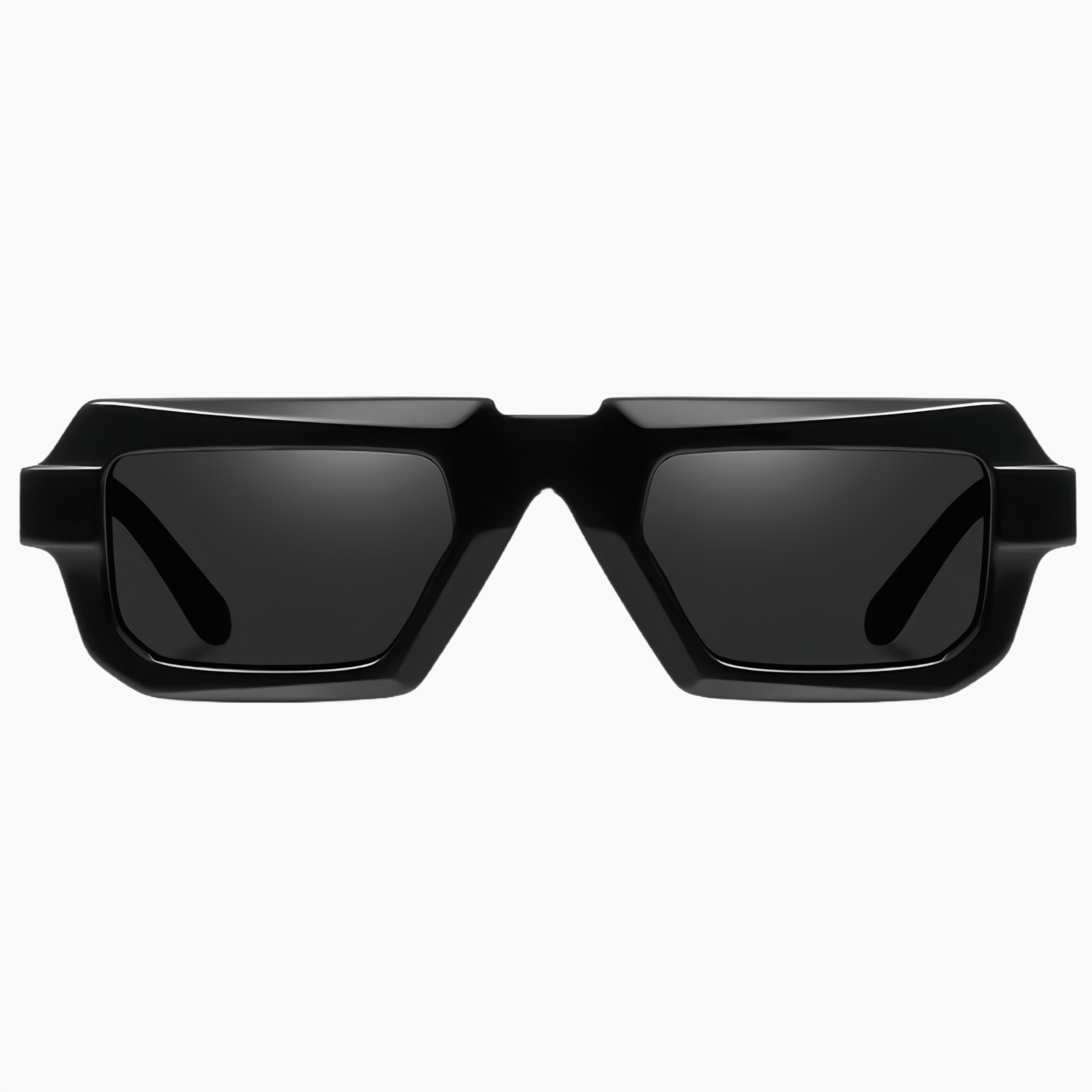 000000121 VisionWorld unisex thick-frame square sunglasses with polarized lenses, UV400 protection & anti-glare technology in luxury retro style.