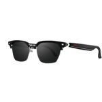 Blue light blocking smart glasses for men and women available in both semi-rimless and full-frame minimalist designs with digital display compatibility.