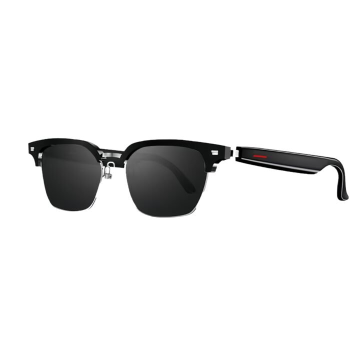 Blue light blocking smart glasses for men and women available in both semi-rimless and full-frame minimalist designs with digital display compatibility.