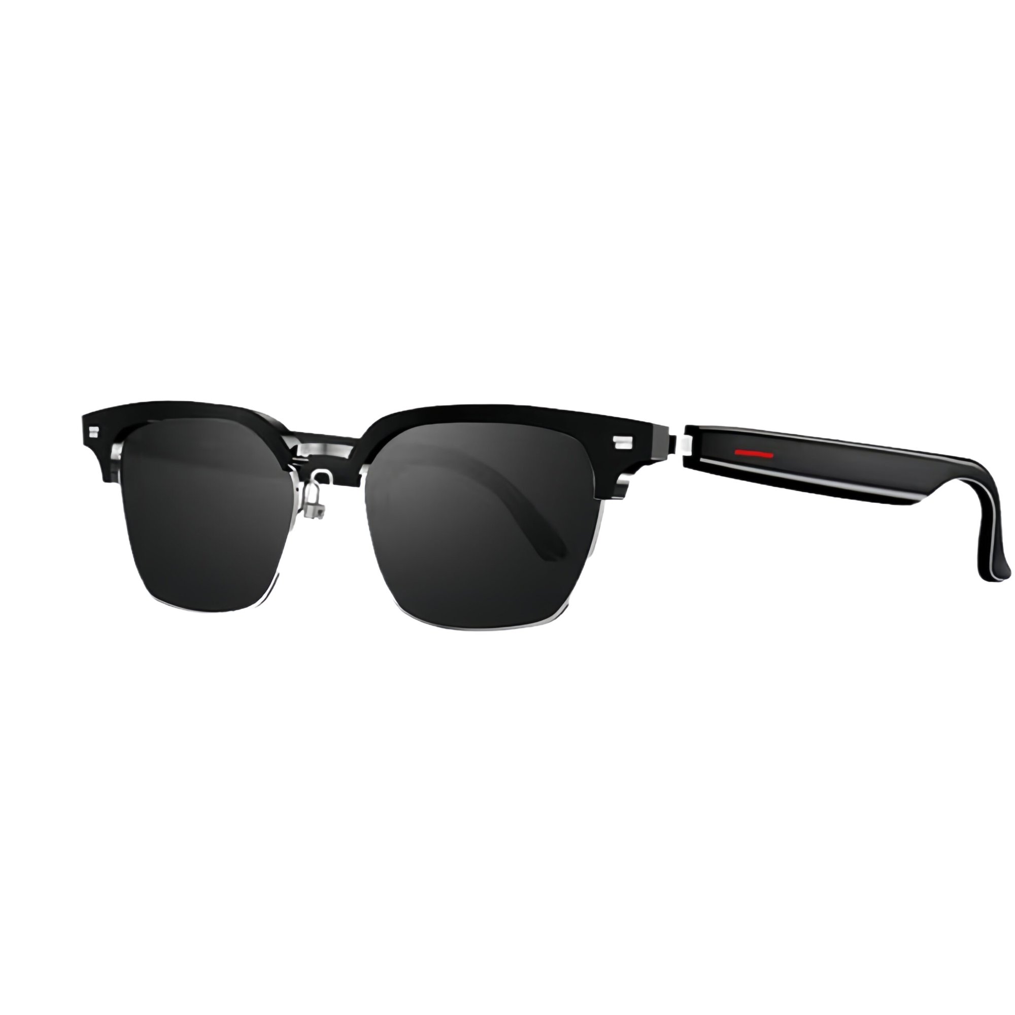 0022 Blue light blocking smart glasses for men and women available in both semi-rimless and full-frame minimalist designs with digital display compatibility.