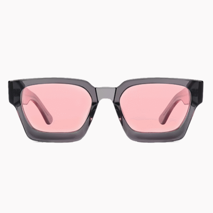 VisionWorld women's candy color polarized sunglasses - trendy square frame with UV400 protection & anti-glare lenses for cool summer style.