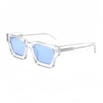 Fashion women's square frame sunglasses with candy polarized lenses - UV400 protection & anti-glare technology by VisionWorld.
