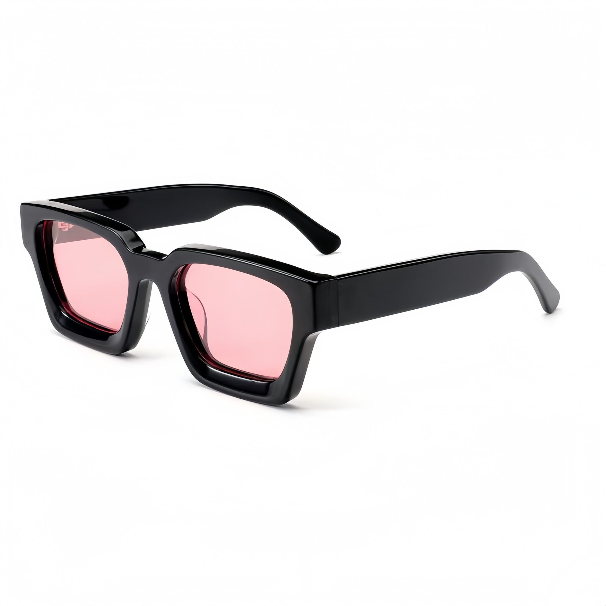 19 VisionWorld women's square frame sunglasses - candy polarized lenses with UV400 protection for youthful cool style.