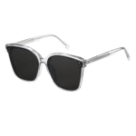 Premium anti-glare polarized sunglasses for men and women. VisionWorld's square acetate frame with protective nylon lenses.