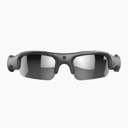 Sport-style AI glasses feature light-adaptive polarized lenses & built-in camera. Semi-rimless frame, perfect for outdoor activities, school, and travel.
