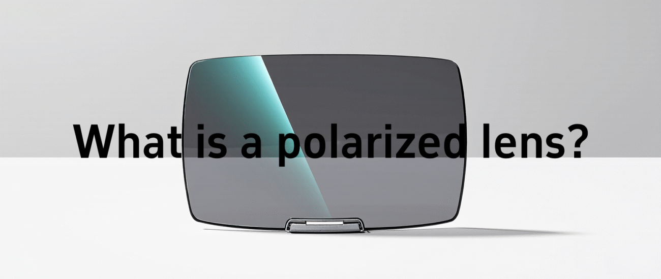 What kind of lens is a polarized lens under functions such as sun glasses?