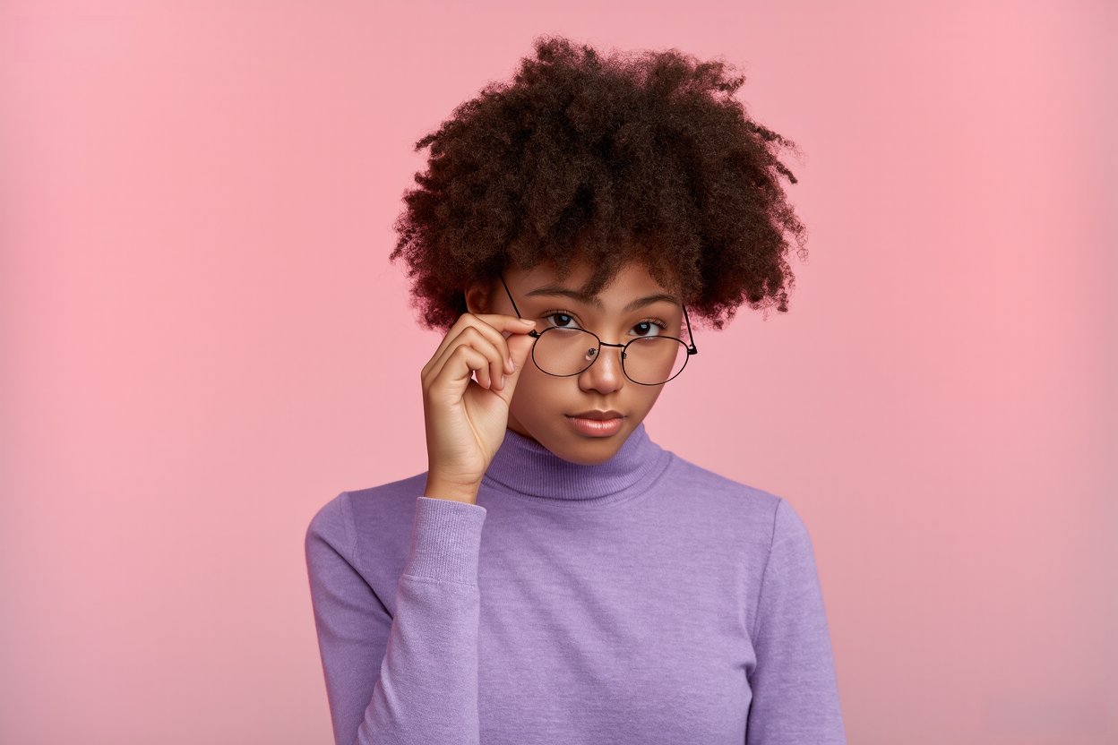 Rectangular Frames: Elongate your face with narrow, wide frames that draw attention horizontally. Darker colors enhance this effect.