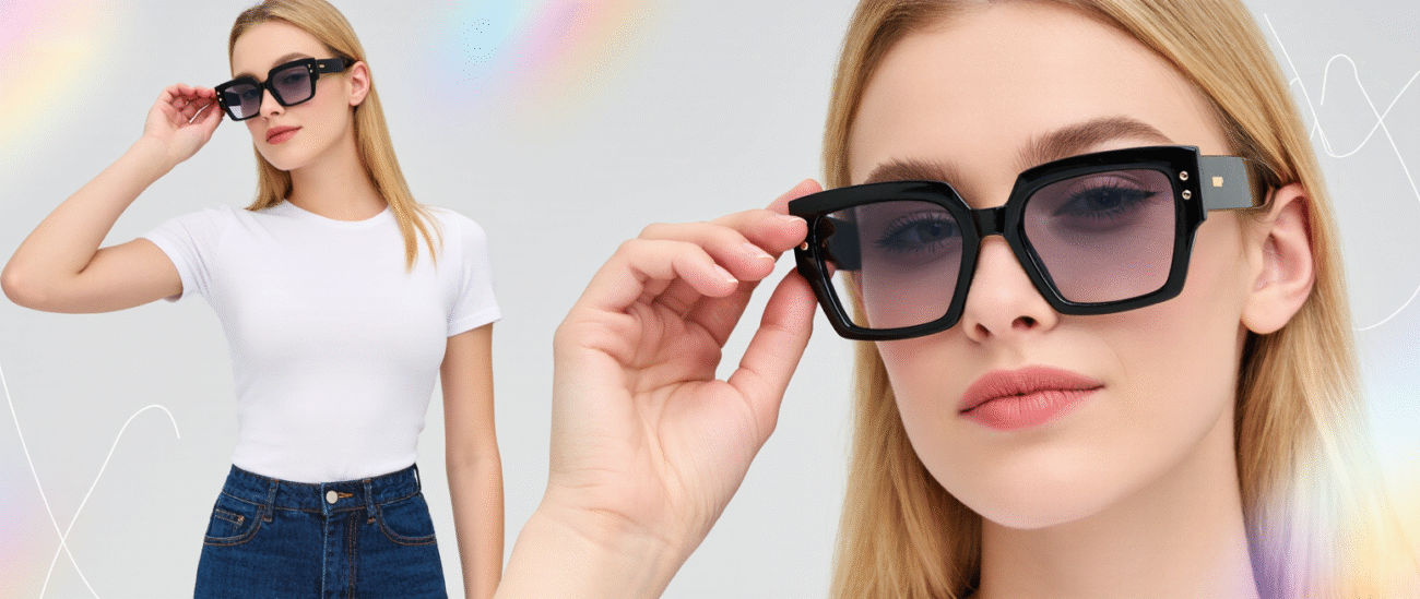 How to match glasses to suit your own style best