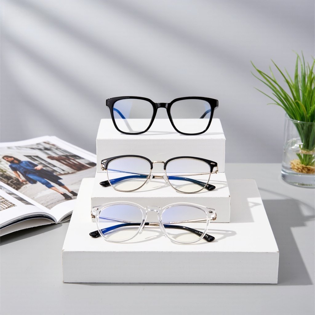 Cut acetate lenses into blocks carefully – for both classic optical styles and modern blue light glasses or bold sunglasses.