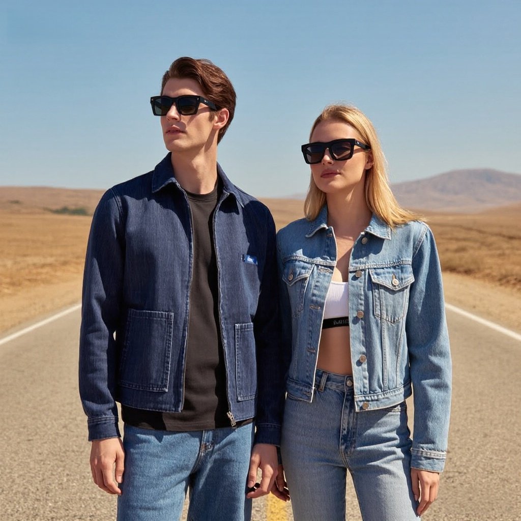 Polarized driving sunglasses with anti-glare technology and UV400 protection, suitable for men and women commuters.