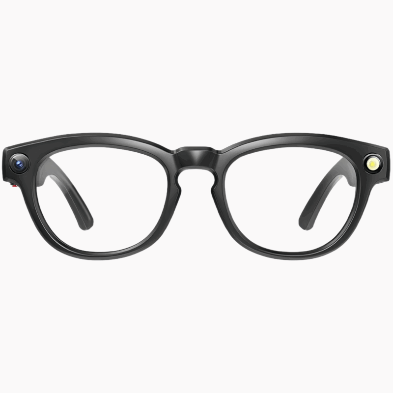 Smart glasses with light-reactive polarized lenses. Record videos, translate, make calls. For teens and professionals. Compatible with iOS/Android. Great for adventures.