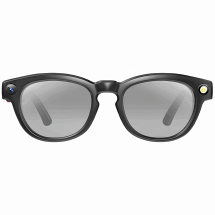 AI-enabled glasses with polarized photochromic lenses. Hands-free calls and translation. For students and adults. Works with iPhones and Android. Perfect for travel.